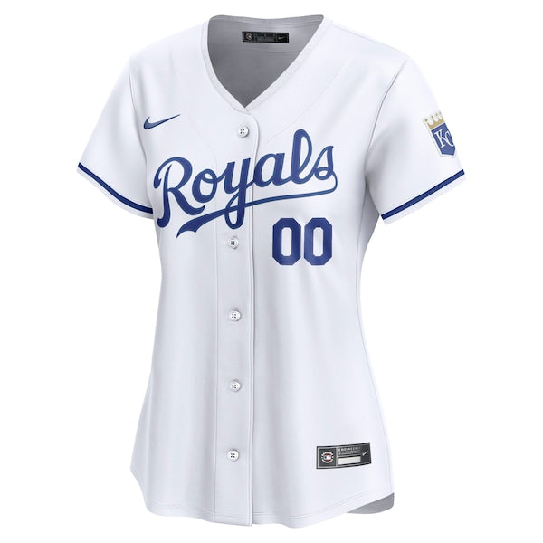 Kansas City Royals Nike Women's Home Limited Custom Jersey - White - Image 2