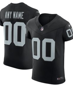 Las Vegas Raiders Nike Vapor F.U.S.E. Elite Custom Jersey - Black