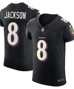 Lamar Jackson Baltimore Ravens Nike Alternate Vapor F.U.S.E. Elite Jersey - Black