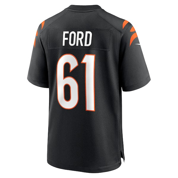 Cody Ford Cincinnati Bengals Nike Game Jersey - Black - Image 3