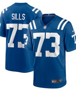 Josh Sills Indianapolis Colts Nike Team Game Jersey -  Royal