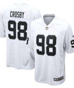 Maxx Crosby Las Vegas Raiders Nike  Game Jersey -  White