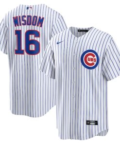 Patrick Wisdom Chicago Cubs Nike Home Replica Jersey - White