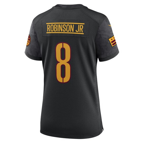 Brian Robinson Jr. Washington Commanders Nike Women's Player Jersey - Black - Image 3