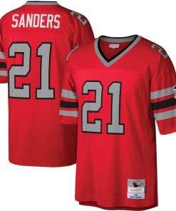 Deion Sanders Atlanta Falcons Legacy Replica Jersey - Red