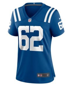 Alternative view of Wesley French Indianapolis Colts Nike Women's Game Player Jersey - Royal