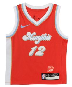 Alternative view of Ja Morant Memphis Grizzlies Nike Preschool 2024/25 Swingman Player Jersey -  City Edition - Red
