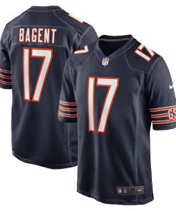 Tyson Bagent Chicago Bears Nike  Game Jersey -  Navy