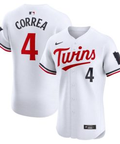Carlos Correa Minnesota Twins Nike Home Elite Jersey - White