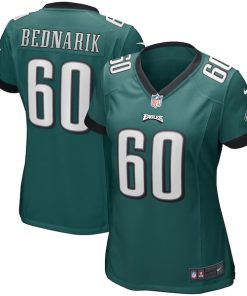 Chuck Bednarik Philadelphia Eagles Nike Women's Game Retired Player Jersey - Midnight Green