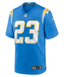 Alternative view of Matt Hankins Los Angeles Chargers Nike Team Game Jersey -  Powder Blue