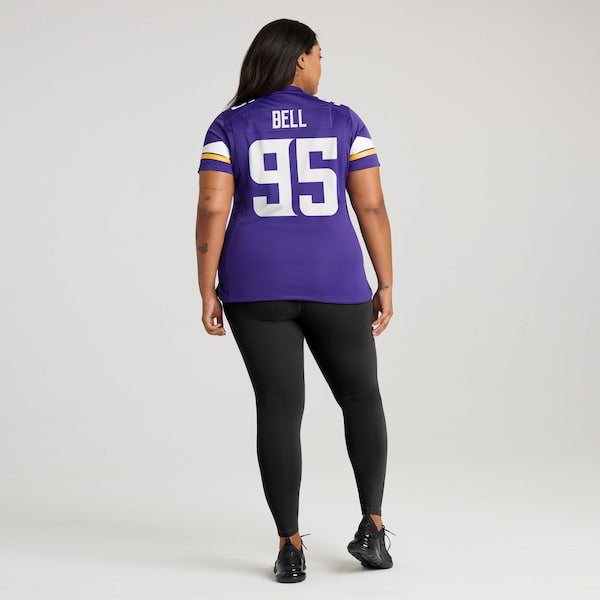 Travis Bell Minnesota Vikings Nike Women's Game Jersey - Purple - Image 8