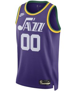 Alternative view of Jordan Clarkson Utah Jazz Nike Unisex Swingman Replica Jersey - Classic Edition - Purple