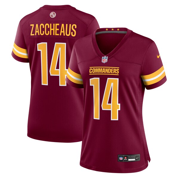 Olamide Zaccheaus Washington Commanders Nike Women's Game Jersey - Burgundy - Image 2