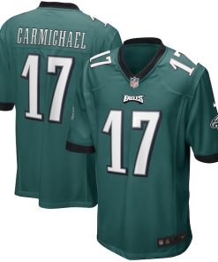 Harold Carmichael Philadelphia Eagles Nike Game Retired Player Jersey - Midnight Green