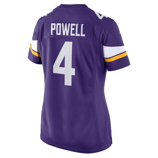 Brandon Powell Minnesota Vikings Nike Women's Game Jersey - Purple - Image 3