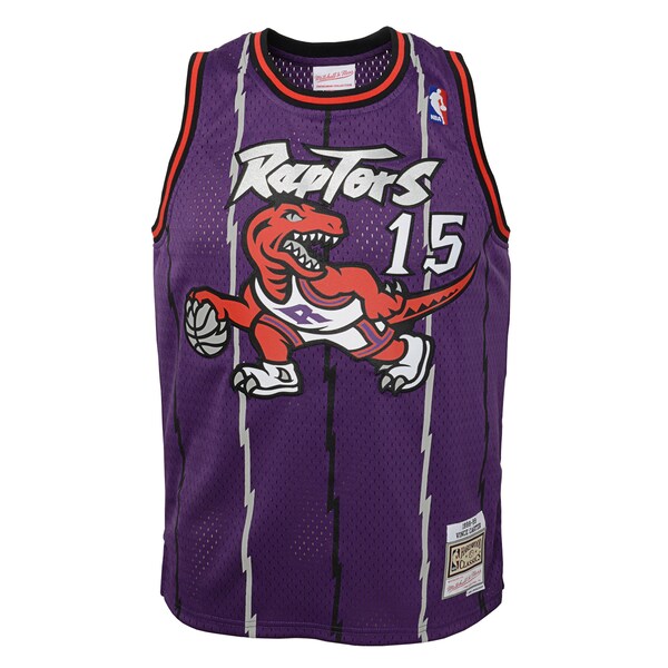 Vince Carter Toronto Raptors Toddler 1998/99 Swingman Jersey - Purple - Image 2
