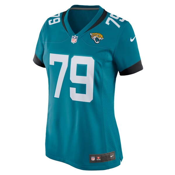 Luke Fortner Jacksonville Jaguars Nike Women's Game Jersey - Teal - Image 2
