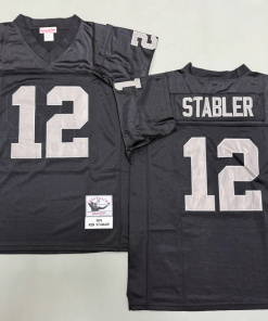 Ken Stabler Las Vegas Raiders Authentic Throwback Retired Player Jersey