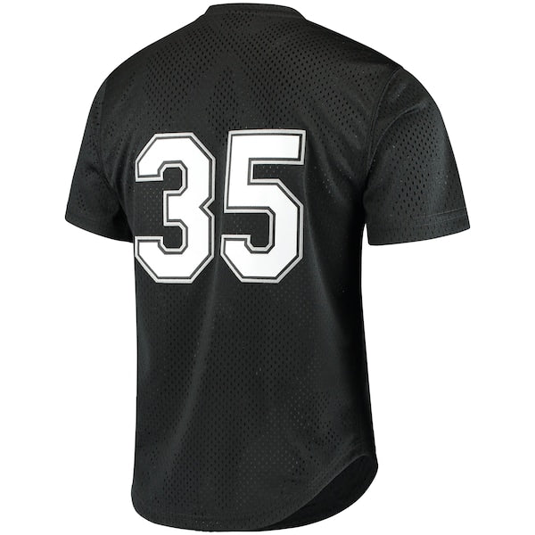 Frank Thomas Chicago White Sox Cooperstown Mesh Batting Practice Jersey - Black - Image 3