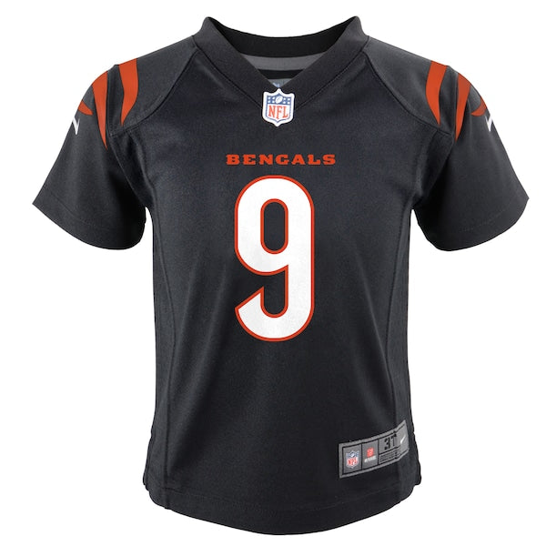 Joe Burrow Cincinnati Bengals Nike Toddler Game Jersey - Black - Image 2
