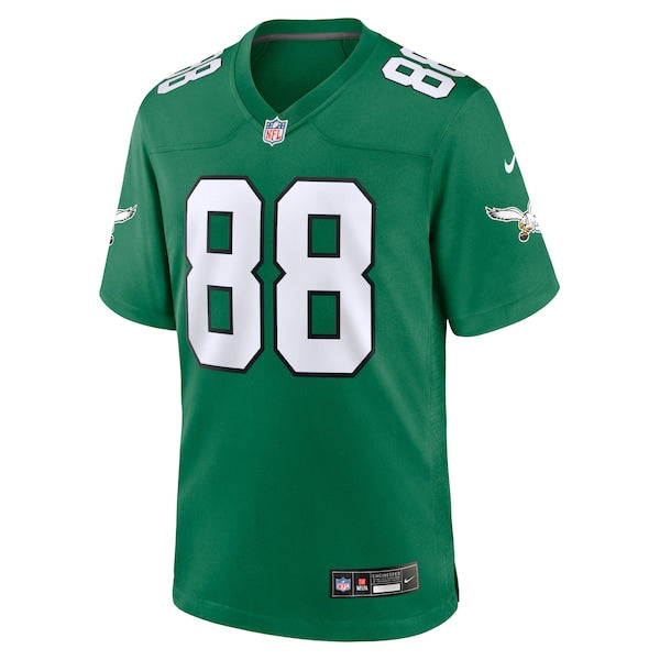 Dallas Goedert Philadelphia Eagles Nike Youth Game Jersey - Kelly Green - Image 2