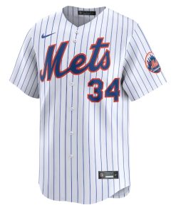Alternative view of Kodai Senga New York Mets Nike Home Limited Player Jersey - White