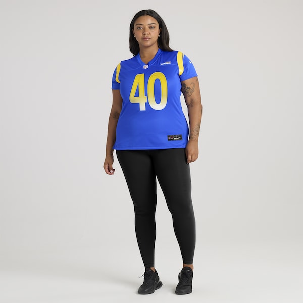 Tony Fields Los Angeles Rams Nike Women's Team Game Jersey - Royal - Image 4