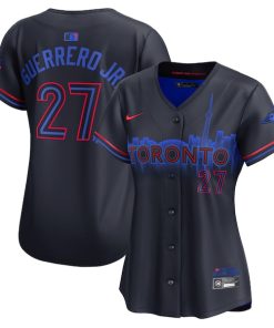 Vladimir Guerrero Jr. Toronto Blue Jays Nike Women's 2024 City Connect Limited Player Jersey - Navy