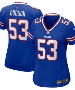 Tyrel Dodson Buffalo Bills Nike Women's Game Jersey - Royal