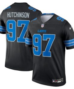 Aidan Hutchinson Detroit Lions Nike Legend Jersey - Black