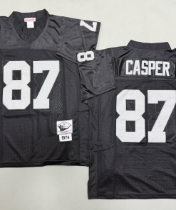 Dave Casper Las Vegas Raiders Authentic Throwback Retired Player Jersey