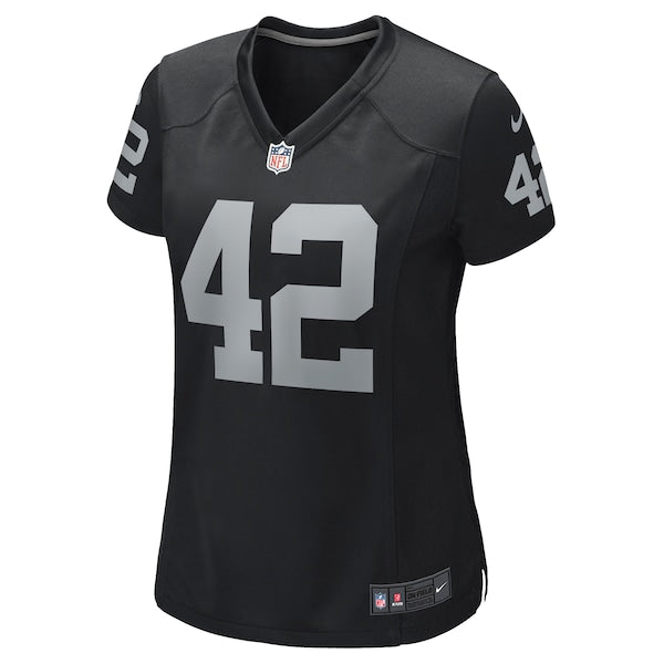 Ronnie Lott Las Vegas Raiders Nike Women's Game Retired Player Jersey - Black - Image 2
