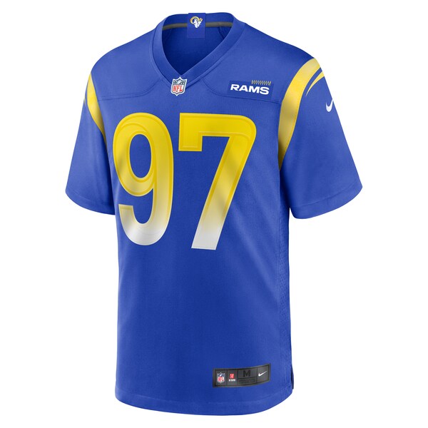 Michael Hoecht Los Angeles Rams Nike Game Player Jersey - Royal - Image 2