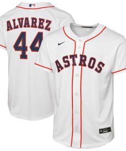 Yordan Alvarez Houston Astros Nike Youth Home Replica Jersey - White