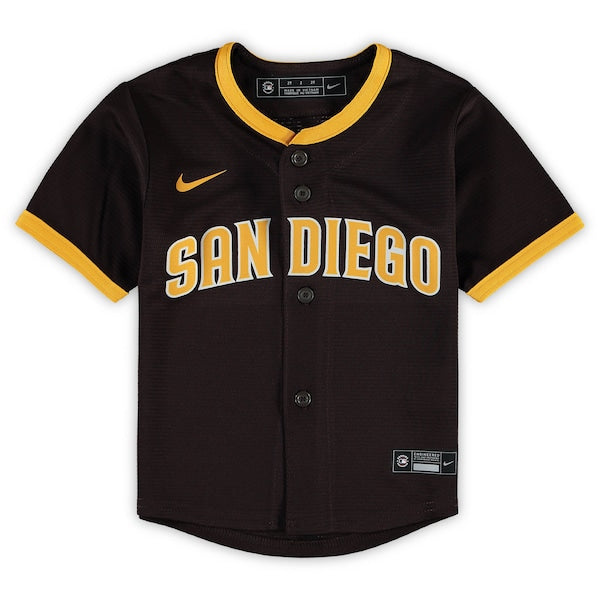 San Diego Padres Nike Toddler Replica Team Jersey - Brown - Image 2