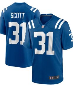 Daniel Scott Indianapolis Colts Nike  Game Jersey -  Royal