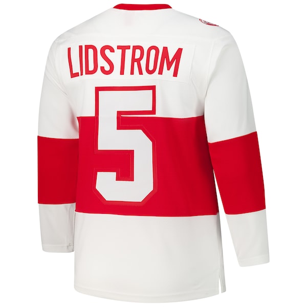 Nicklas Lidstrom Detroit Red Wings 2008-09 Power Play Jersey - White - Image 3
