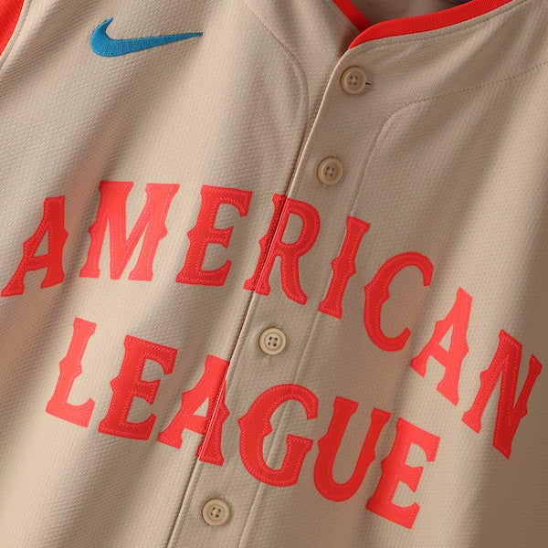 Adley Rutschman American League Nike 2024 MLB All-Star Game Limited Player Jersey - Cream - Image 5