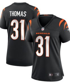 Michael Thomas Cincinnati Bengals Nike Women's Game Jersey - Black
