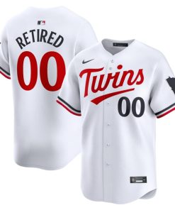 Minnesota Twins Nike Home Limited Pick-A-Player Retired Roster Jersey - White