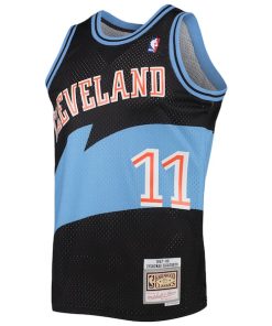 Alternative view of Zydrunas Ilgauskas Cleveland Cavaliers Hardwood Classics Swingman Jersey - Black
