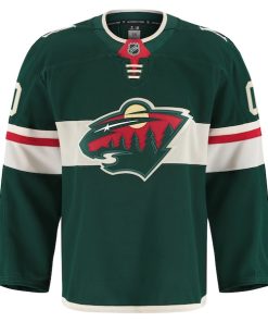 Alternative view of Minnesota Wild  Home Authentic Pro Custom Jersey - Green