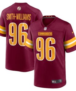 James Smith-Williams Washington Commanders Nike Game Player Jersey - Burgundy