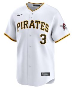 Alternative view of Ji-Hwan Bae Pittsburgh Pirates Nike Home Limited Player Jersey - White