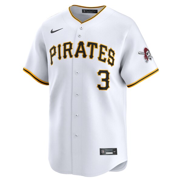 Ji-Hwan Bae Pittsburgh Pirates Nike Home Limited Player Jersey - White - Image 2