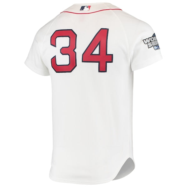 David Ortiz Boston Red Sox 2004 Cooperstown Collection Home Authentic Jersey - White - Image 3