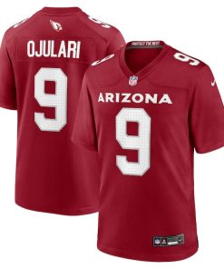BJ Ojulari Arizona Cardinals Nike Team Game Jersey -  Cardinal