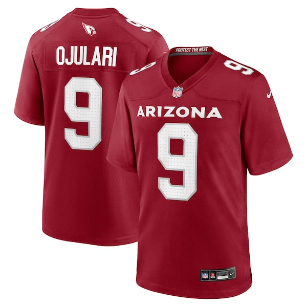 BJ Ojulari Arizona Cardinals Nike Team Game Jersey - Cardinal
