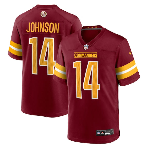 Josh Johnson Washington Commanders Nike Team Game Jersey - Burgundy